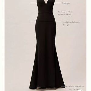 Emerald Green Anthropology Gown - size 4